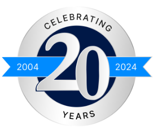 20 Year anniversary logo